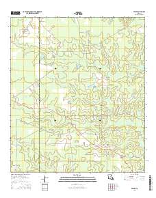 Beaver 2015 topographic map thumbnail