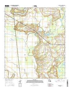 Belle d'Eau 2015 topographic map thumbnail