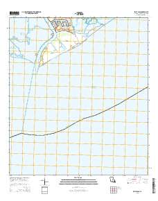 Belle Pass 2015 topographic map thumbnail
