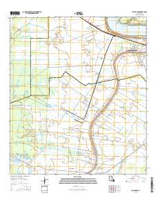 Belle Rose 2015 topographic map thumbnail