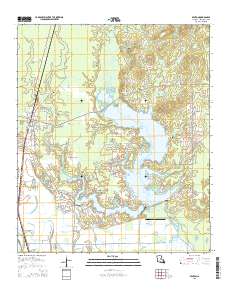Benton 2015 topographic map thumbnail