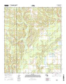 Bond 2015 topographic map thumbnail