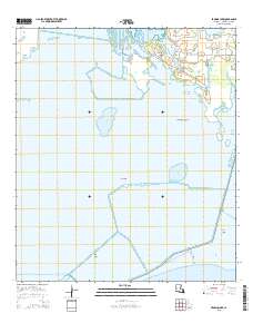 Browns Lake 2015 topographic map thumbnail