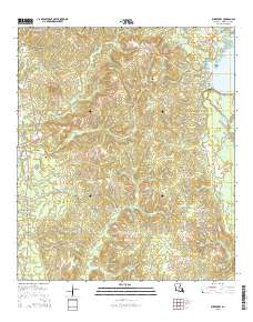 Burr Ferry 2015 topographic map thumbnail