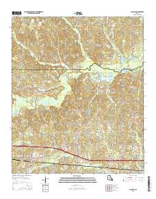 Calhoun 2015 topographic map thumbnail