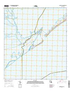 Caminada Pass 2015 topographic map thumbnail