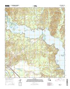 Campti 2015 topographic map thumbnail