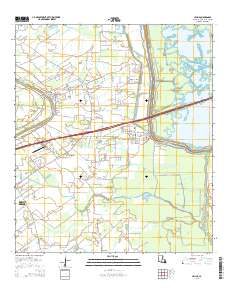 Cecilia 2015 topographic map thumbnail