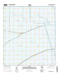Cheniere au Tigre 2015 topographic map thumbnail