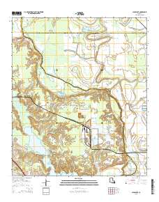 Clear Lake 2015 topographic map thumbnail