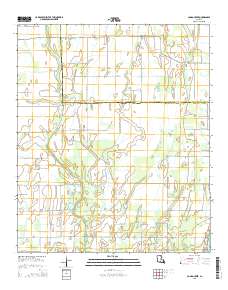 Congo Creek 2015 topographic map thumbnail
