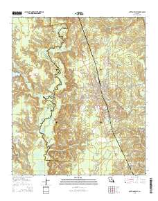 Cotton Valley 2015 topographic map thumbnail
