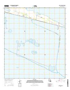 Cow Island 2015 topographic map thumbnail