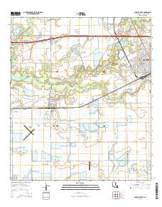 Crowley West 2015 topographic map thumbnail