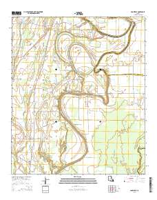 Crowville 2015 topographic map thumbnail