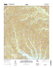 Curr Creek 2015 topographic map thumbnail