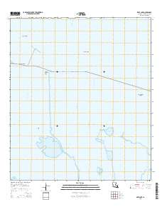 Deep Lake 2015 topographic map thumbnail