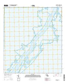 Dixon Bay 2015 topographic map thumbnail