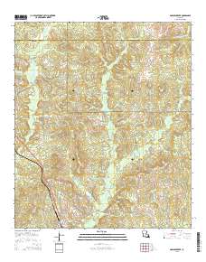 Dowden Creek 2015 topographic map thumbnail