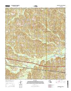 Downsville South 2015 topographic map thumbnail