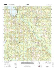 Dry Creek 2015 topographic map thumbnail