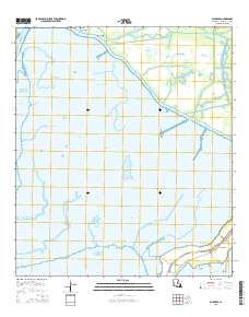 Ellerslie 2015 topographic map thumbnail