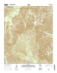 Eros 2015 topographic map thumbnail