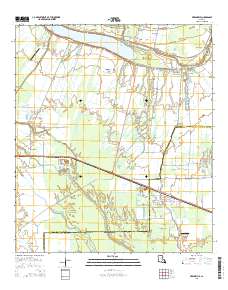 Erwinville 2015 topographic map thumbnail