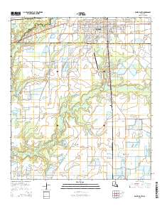 Eunice South 2015 topographic map thumbnail