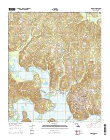 Farmerville 2015 topographic map thumbnail
