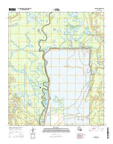Fish Lake 2015 topographic map thumbnail
