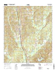 Florien 2015 topographic map thumbnail