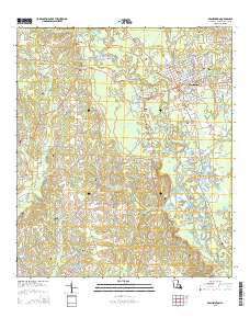 Franklinton 2015 topographic map thumbnail