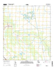 Gheens 2015 topographic map thumbnail
