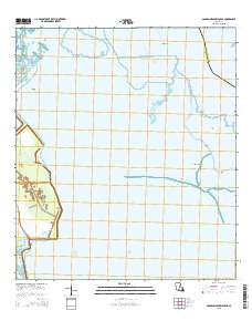 Golden Meadow Farms 2015 topographic map thumbnail