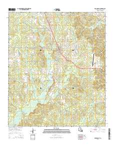 Grand Cane 2015 topographic map thumbnail