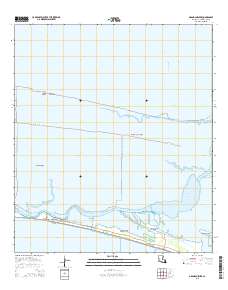 Grand Chenier 2015 topographic map thumbnail