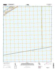 Grand Isle 2015 topographic map thumbnail