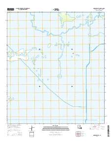 Greens Bayou 2015 topographic map thumbnail