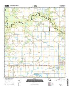 Gueydan 2015 topographic map thumbnail