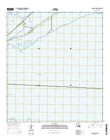 Hammock Lake 2015 topographic map thumbnail