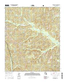 Haynesville East 2015 topographic map thumbnail
