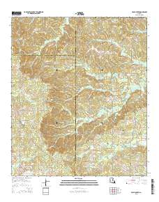 Hollis Creek 2015 topographic map thumbnail