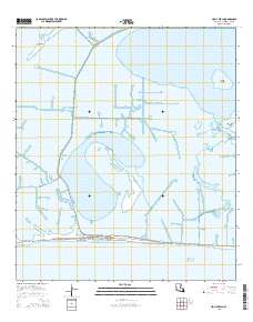 Holly Beach 2015 topographic map thumbnail