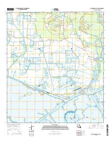 Intracoastal City 2015 topographic map thumbnail
