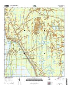 Jackass Bay 2015 topographic map thumbnail
