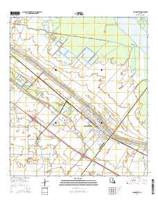 Jeanerette 2015 topographic map thumbnail