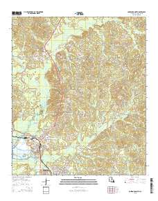 Jonesboro North 2015 topographic map thumbnail