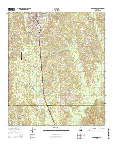 Jonesboro South 2015 topographic map thumbnail