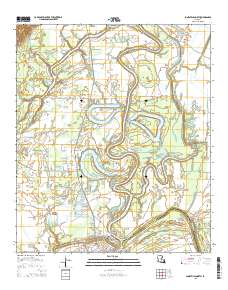 Jonesville North 2015 topographic map thumbnail